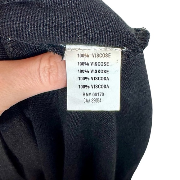 Anthropologie Blank London Bl-nk Bl^nk Printed-Sleeve Sweater Top - Picture 10 of 11